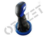 Otozet - Megane 2 Spor Vites Topuzu ve Vites Körüğü Lacivert Detaylı Set
