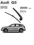 Audi Q5 Arka Silecek Kolu ve Süpürgesi Takım 2009 - 2016