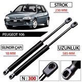 Peugeot 106 Arka Bagaj Amortisörü Takım 8731G0