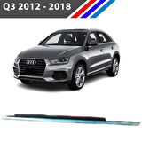 Audi Q3 Ön Sol Kapı Cam Sıyırıcı Fitili Kromlu 2012-2018