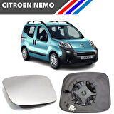 Citroen Nemo Sağ Dış Ayna Camı Yolcu Tarafı Isıtmalı