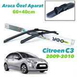 Citroen C3 Picasso Ön Silecek Süpürgesi Seti 2009 - 2010