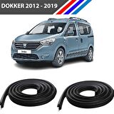 Otozet - Dacia Dokker Ön Sol ve Sağ Kapı Fitili 2 Adetli Set  2012 - 2019