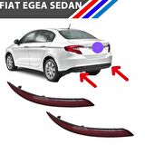 Egea Sedan Arka Tampon Reflektörü Sağ Sol Takım 2015 - 2021 51998151