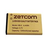 ORJİNAL ZETCOM N446 BATARYA KB-5C NB-5