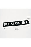 PEUGEOT YAZISI 307 407 306 UYUMLU 2001 SONRASI KASALAR ICIN