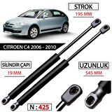 Cıtroen C4 Arka Bagaj Amortisörü 2 Adetli Takım 8731J8