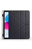 Samsung Galaxy Tab S6 Lite P615 Kılıf Trifolding Standlı Kalemlikli Kapak RD2