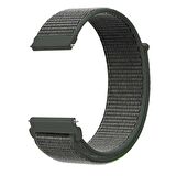 Teleplus Amazfit BALANCE Kordon Cırtcırtlı Kumaş KRD03 22mm