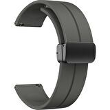 Teleplus Amazfit BALANCE Kordon Mıknatıslı Silikon 22mm Krd84