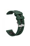 Xiaomi Mi Watch Revolve   Kordon Spor Tarz Silikon KRD55 22mm
