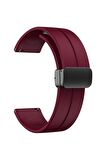 Ticwatch Pro  Kordon Mıknatıslı Silikon 20mm Krd84