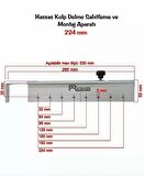 Hassas Kulp Delme Sabitleme ve Montaj Aparatı 224mm