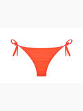 Nar Çiçeği Kenarları İnce İpli Bağcıklı Bikini Altı