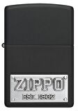 Zippo License Plate Amblem Dizayn Çakmak