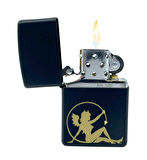 Zippo Devilish Girl Black Matte