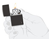 Zippo Armor® Series Flame Ebony Dizayn Çakmak