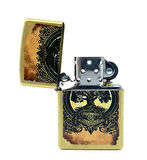 Zippo Tree Of Life Antique Brass Dizayn Çakmak