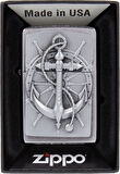 Zippo Nautical Amblem Dizayn Çakmak
