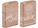 Zippo Kemal Atatürk İmza - Signature Dizayn Çakmak Rose Gold
