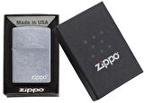 Zippo Regular Street Chrome Logo Çakmak