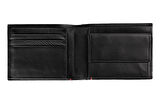 Zippo RFID Bloklamalı Nappa Deri Tri-Fold Cüzdan - Siyah