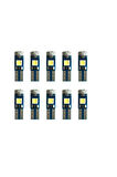 Femex 10 Adet T3-T4-T5 Duy Uyumlu Mini Led Ampul Kilometre Gösterge Ambians Aydınlatma Beyaz