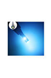Femex 10 Adet T3-T4-T5 Duy Uyumlu Mini Led Ampul Kilometre Gösterge Ambians Aydınlatma Buz Mavisi