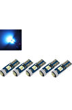 Femex 5 Adet T3-T4-T5 Duy Uyumlu Mini Led Ampul Kilometre Gösterge Ambians Aydınlatma Mavi