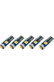 Femex 5 Adet T3-T4-T5 Duy Uyumlu Mini Led Ampul Kilometre Gösterge Ambians Aydınlatma Turuncu