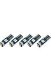 Femex 5 Adet T3-T4-T5 Duy Uyumlu Mini Led Ampul Kilometre Gösterge Ambians Aydınlatma Yeşil