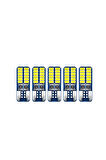 Femex 5 Adet T10 Led 24 Ledli Mini Yassı Tip Park, Plaka, İç Aydınlatma Beyaz