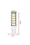 Femex 2 Adet T15 Led 68 Ledli Geri Vites Aydınlatma Ledi Beyaz