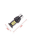 Femex 2 Adet T15 Led 24 Ledli Geri Vites Led Ampul Turuncu