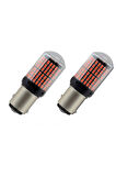 Femex 93 Tek Duy Led PR21W Tip BA15S 144 Ledli Düz Tırnak Kırmızı