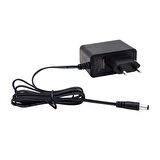 WEKO 12 VOLT - 1 AMPER 5.5*2.5 UÇLU YERLİ ÜRETİM PLASTİK KASA PRİZ TİPİ  ADAPTÖR