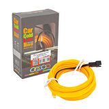 POWERMASTER PM-6081 NEON SARI 5 METRE İP AYDINLATMA (5 VOLT USB ADAPTÖRLÜ)