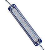 POWERMASTER MODÜL LED 24V 2.4W TEK RENK MAVİ 14X32.5 MM 2835