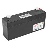 ORBUS ORB6-3.2 6 VOLT - 3.2 AMPER AKÜ (125 X 33 X 60 MM)