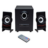 MAGICVOICE MV-4966 USB+TF CARD+FM+BT UKLI 2+1 SES SİSTEMİ