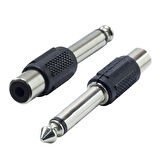 6.3 MM MONO ERKEK/1 TOS DİŞİ ÇEVİRİCİ JACK