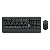 LOGITECH MK540 SİYAH KABLOSUZ KLAVYE+MOUSE SET
