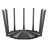 TENDA AC23 AC2100  DUAL BAND GIGABIT 7 ANTENLİ 4 PORT ACCESS POINT ROUTER