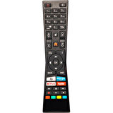 WEKO KL VESTEL RC A2 43100P - JVC RM-C3337 NETFLIX-YOUTUBE-PRİME VİDEO TUŞLU LCD-LED TV KUMANDA (RC0360/01) YAZISIZ