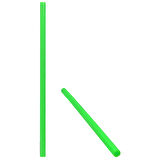 WINNBOSS 12 MM - 30 CM KALIN YEŞİL SİLİKON