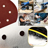 Gfb 6995 Cırtlı Disk Zımpara 8 Delikli 230 mm 150 Kum - 10 Adet