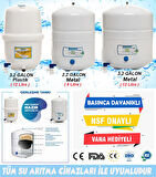 Su Arıtma Cihazı Için 2.2 Galon (8 Litre) Metal Genleşme Tankı