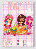 Strawberry Shortcake (Çilek Kız) Boyama Kitabı (20 TAM SAYFA RESİMLİ BOYAMA KİTABI)