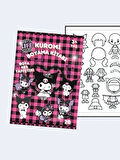 Kuromi ve Toca Boca Çocuklar İçin Boyama Kitabı (20 Tam Sayfa Resimli Boyama Kitabı)