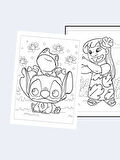 Lilo ve Stitch Boyama Kitabı (20 Tam Sayfa), (Sticker Hediyeli)